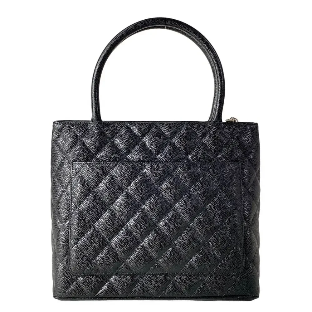 Chanel Caviar Medallion Tote Tote Bag A01804